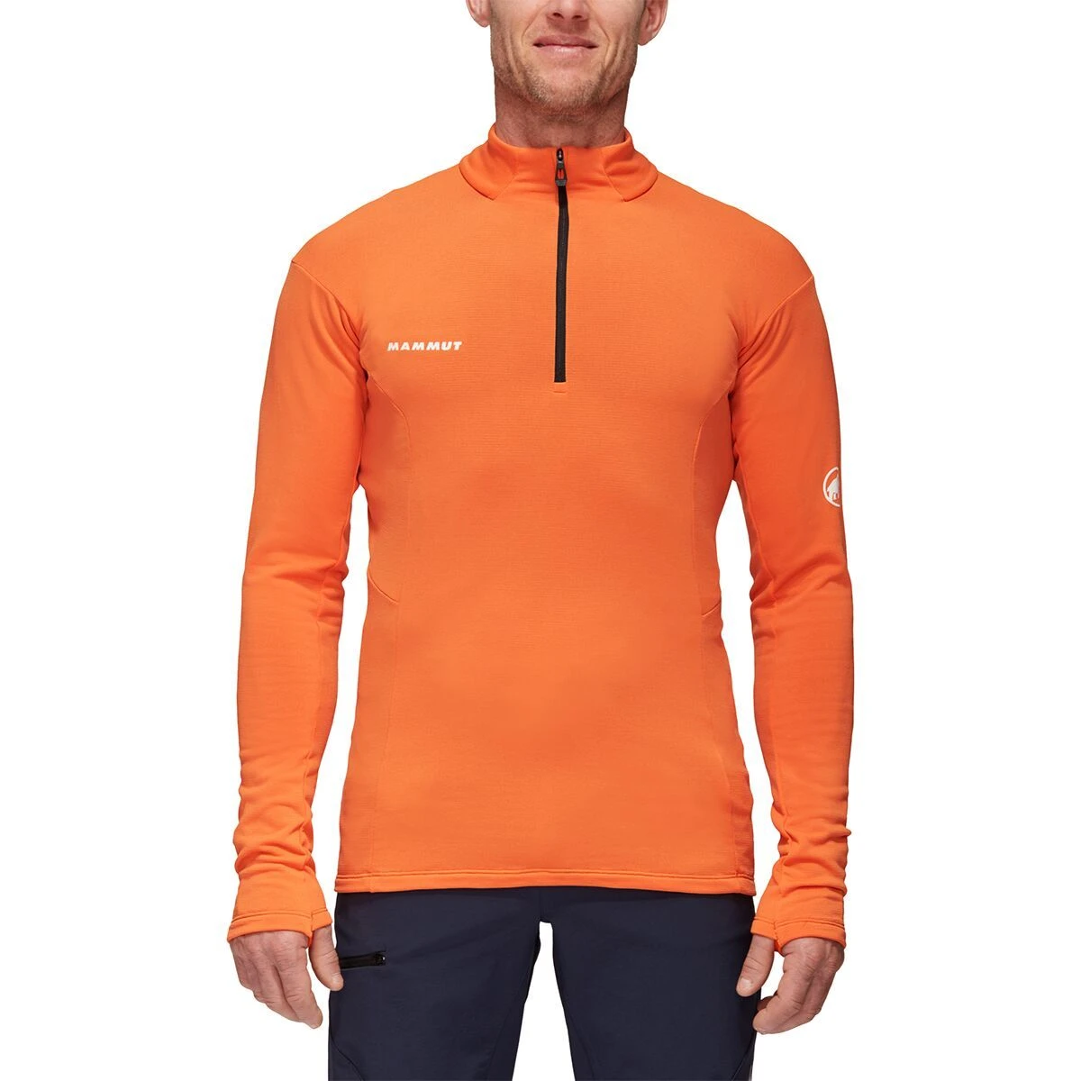 Mammut Moench Advanced Half-Zip Long-Sleeve Top - Men's 2 Mammut Moench Advanced Half-Zip Long-Sleeve Top - Men's - Image 2