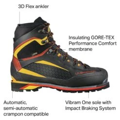 La Sportiva Trango Tower Extreme GTX Mountaineering Boot - Men's -Outdoor Sports Store BLA D6 4