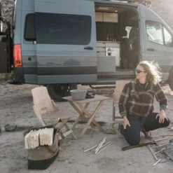 Barebones Ridgetop Wood Folding Chair