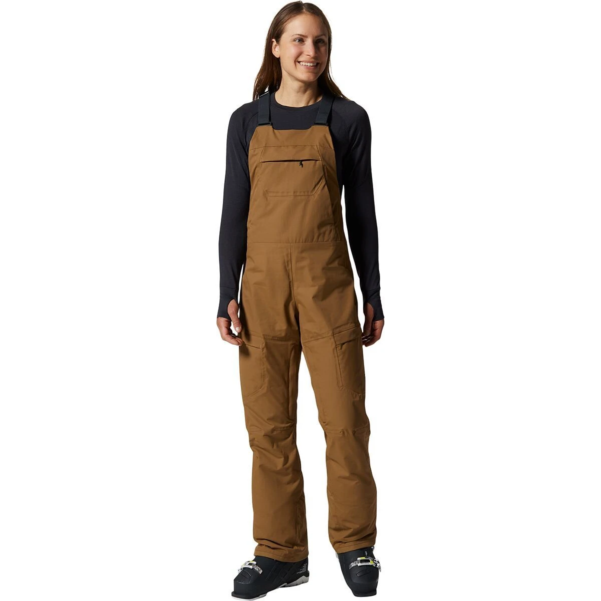 Mountain Hardwear Firefall/2 Bib Pant - Women's 7 Mountain Hardwear Firefall/2 Bib Pant - Women's - Image 7