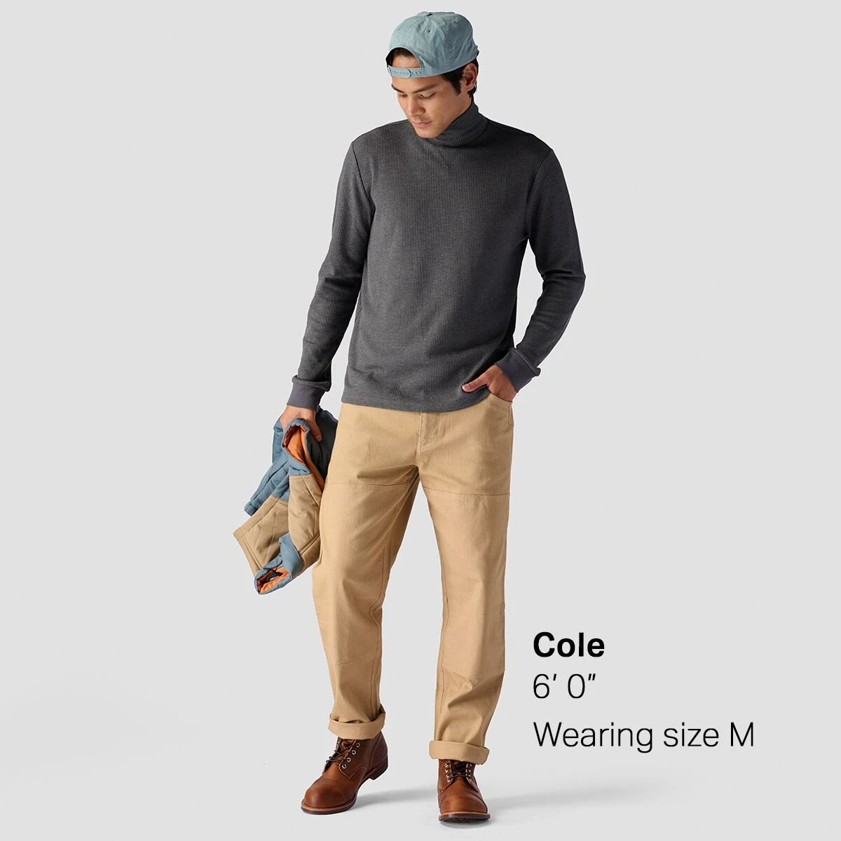 Stoic Wicking Waffle Long-Sleeve Turtleneck - Men's 5 Stoic Wicking Waffle Long-Sleeve Turtleneck - Men's - Image 5