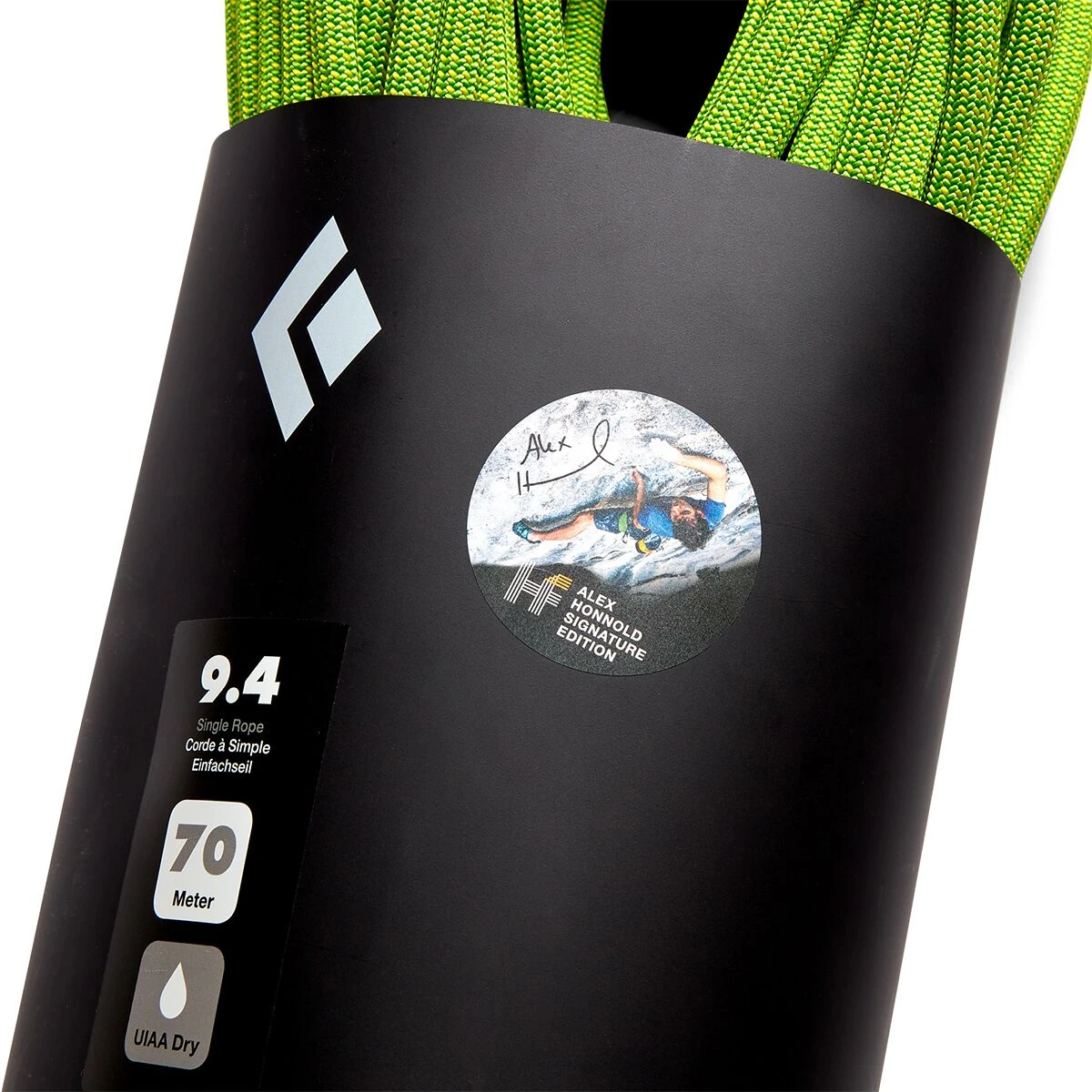 Black Diamond Honnold Edition 9.4 Dry Rope 4 Black Diamond Honnold Edition 9.4 Dry Rope - Image 4