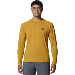 Mountain Hardwear Crater Lake Long-Sleeve Crew Shirt - Men's 12 Mountain Hardwear Crater Lake Long-Sleeve Crew Shirt - Men's -Outdoor Sports Store MOJTAN