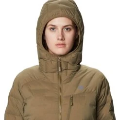 Mountain Hardwear Super DS Stretchdown Hooded Jacket - Women's -Outdoor Sports Store RAWCLA D5