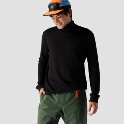 Stoic Wicking Waffle Long-Sleeve Turtleneck - Men's
