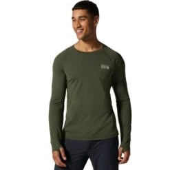 Mountain Hardwear Mountain Stretch Long-Sleeve Top - Men's -Outdoor Sports Store SURGRE
